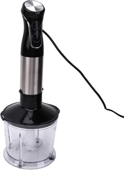 Handblender Set - Staafmixer Keuken - Smoothies Maken - 3-in-1 Functionaliteit - 800 Ml Beker - Zwart
