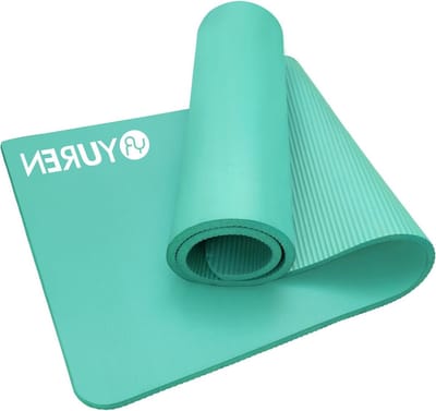 Yoga Mat Thick 183×61cm 15mm Dik NBR Exercise Mat Antislip Gymnastiekmat for Yoga Pilate Gym Mat - Extra Long Non-Slip Workout Mat Yogamat