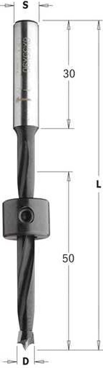 CMT - Lange drevelboor, rechts - Boor - Spiraalboren - Multifunctionele boor - 1 Stuk(s)