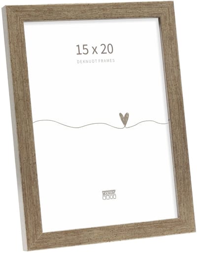 Deknudt Frames fotolijst S243D2 - bronskleur - smal - foto 13x18 cm