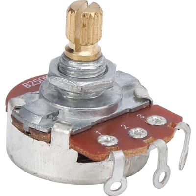 Gitaar Potentiometers Audio Volume Taper Pot voor Elektrische Bas Muziekinstrument Accessoires gray