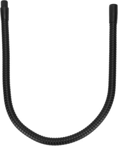 Tafellampslang - 4 stuks - zwanenhals-lampslang van aluminium - 10 mm kaliber - flexibele tafel- en bureaulampslang - verlichtingsarmaturen (45 cm)