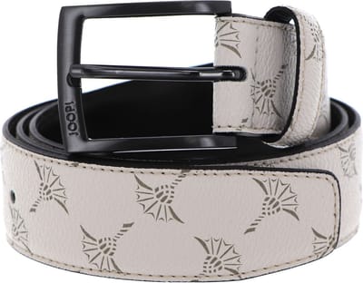 JOOP! Riem Printed Coll. Belt 3,5 CM W80 Cream-White Wit