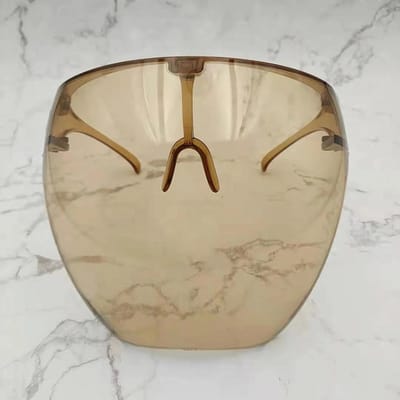 Lunettes de Soleil Masque de Sport Extérieur Vintage Punk Surdimensionné Protection Enveloppante Lunettes de Cyclisme Pour Femmes Hommes
