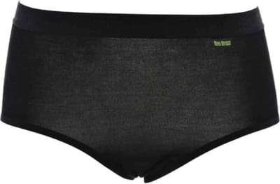 Boru Bamboo - Dames Slip - Zwart - S - Bamboe Ondergoed - Anti-Bacterieel - Ademend - Zijdezacht - 2320