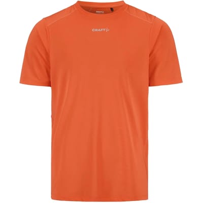 Craft Adv Essence 2 T-shirt Met Korte Mouwen Oranje S Man