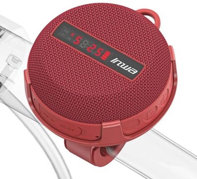 Draagbare Bluetooth Luidspreker voor Fietsen en Buitenactiviteiten – Waterdichte Mini Speaker met Snelheidsweergave en Langdurige Batterij