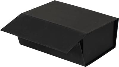Geschenkdoos (2 Stuks) - Zwart - 35x25x11 - Magnetisch - Opvouwbaar