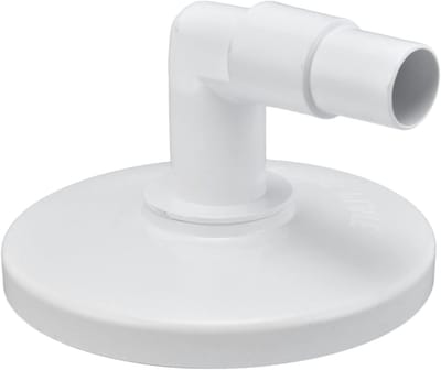 Efficiënte zwembadafvoer skimmer met 90° elleboog en 18,5 cm skimmerplaat voor het reinigen van zwembaden, jacuzzi's en fonteinen