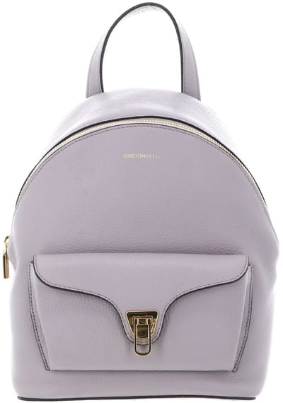 COCCINELLE Leren vrijetijdsrugzak Beat Generatio Backpack Oyster mauve