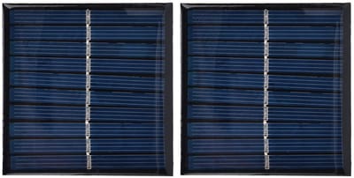 Dailygoody - Mini Zonnepaneel - Compacte Zonnecellen voor Laag Vermogen Toepassingen - Draagbaar en Efficiënt - 5V - Zonne-energie - Ideaal voor Buite.