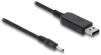 Delock USB Charging Cable 2.3 V for Electric Shavers compatible with Braun MGK3335, MGK3010, MGK3020 series - shaver charger replacement cable 1.5 m