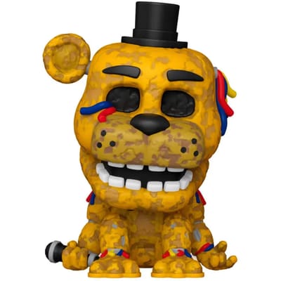 Five Nights At Freddy's Withered Golden Freddy (10th Anniversary) vinylfiguur 1033 Funko Pop! meerkleurig