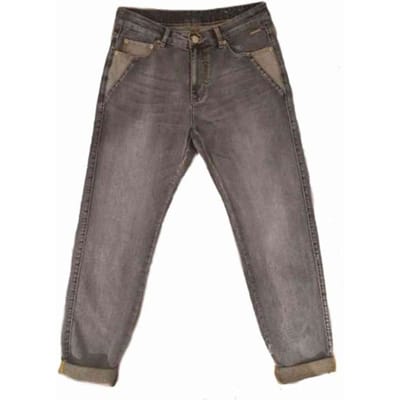 Summum 4s2398-51 tapered jeans black gold twill