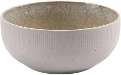 Cookinglife Soepkommen Nola Sand 6-delig – Aardewerk Ø14 cm – Modern Design, Vaatwasser- & Magnetronbestendig