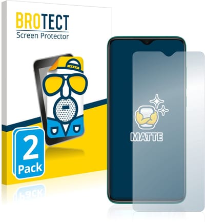 BROTECT - Screenprotector voor Xiaomi Redmi Note 8 2021 - Folie Beschermfolie matte 2 Stuks