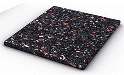 Rubbergranulaat pads 3 x 60 x 90 mm voor terrasvloeren – 60 stuks