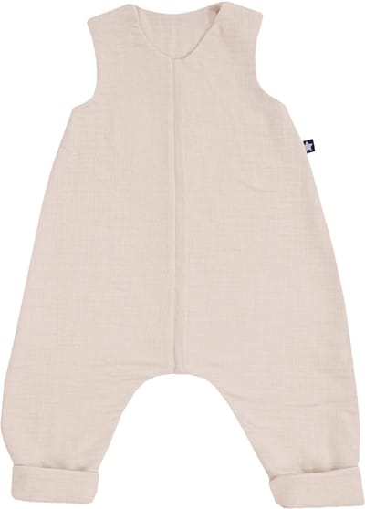 Julius Zöllner Muslin Jumper Slaapoverall - Sand - Maat 104
