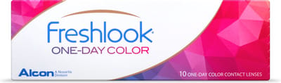 -6.00 - FreshLook® One-Day Green - 10 pack - Daglenzen - Kleurlenzen - Groen