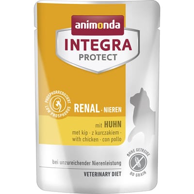 24x85g animonda Integra Protect Adult Renal met Kip Kattenvoer nat