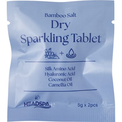 K-HeadSpa Bamboo Salt Dry Skin Tablet for showerhead 2st