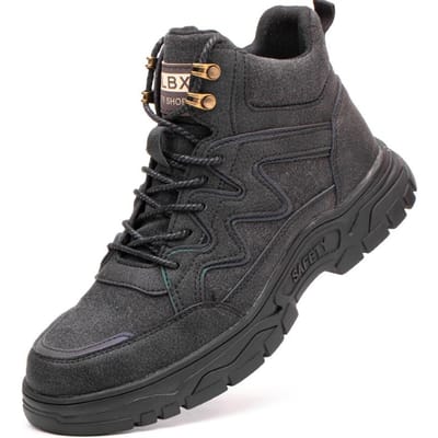 Werkveiligheidslaarzen Heren Veiligheidsschoenen Onverwoestbare Werksneakers Stalen Neus Laarzen Antislip Anti-plet Werkschoenen Heren Laarzen 46