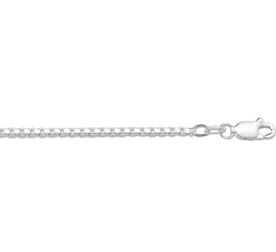 YO&NO - Ketting - Zilver - Venetiaans -  1,7mm - 80cm - Sieraden vrouw - Heren - Zilver 925