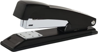 Handnietmachine Metaal - Kantoor Nietapparaat - Documenten Samenvoegen - Robuuste Metalen Behuizing - 30 Vel Capaciteit - Zwart