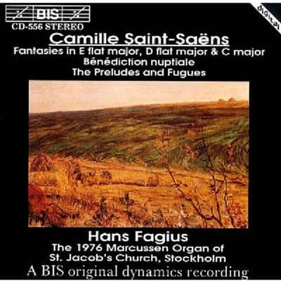 Hans Fagius - Saint-Saëns: Fantasy In E Flat Major (CD)
