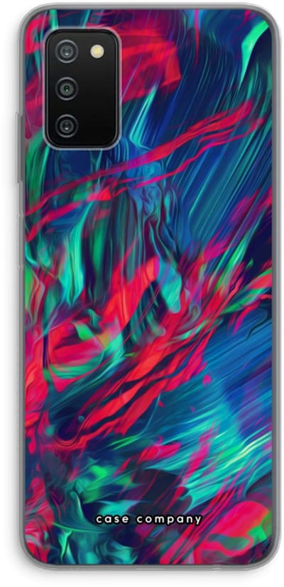 Case Company® - Hoesje geschikt voor Samsung Galaxy A03S hoesje - Pilgrims Of The Sea - Soft Cover Telefoonhoesje - Bescherming aan alle Kanten en Schermrand
