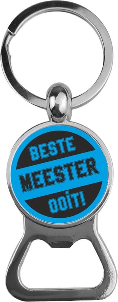 Bieropener Glas -  Beste Meester Ooit