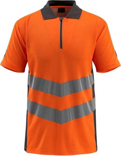 Mascot Safe Supreme Poloshirt 50130-933 - hi-vis oranje/donkerantraciet - L