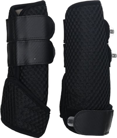 Horsegear Beenbeschermers Horsegear Hgcarbon Mesh Zwart