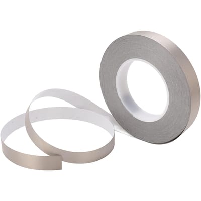 Geleidende Stoffen Plakband 0,12 mm Dikte 19 mm Breedte 50 m Totale Lengte Enkelzijdig Elektronisch white