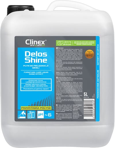 Clinex Delos Shine Meubelreiniger met Satijnglans 5 liter