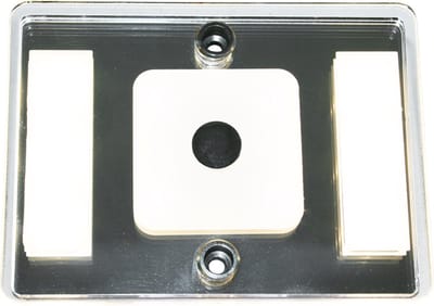 Haba Plafonniere Led Almond - Plafondlamp - Caravanlamp - mat-chroom