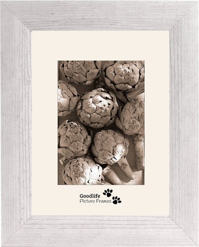 Houten Fotolijst Santos Beton-40x80- Helderglas - 40 mm breed profiel - Goodlife Picture Frames