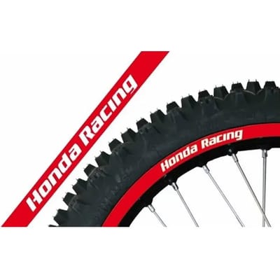 Motorcycle Rim Decoration Stickers Blackbird Racing Replica Honda