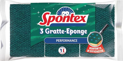Effectieve Sponsschraper - 3 Groene Schuursponzen voor Perfecte Huishoudelijke Reiniging
