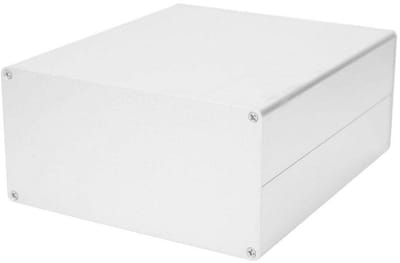 Projectdoos van Aluminium 80x160x180mm - Elektronische Behuizing voor DIY Projecten, Duurzaam en Lichtgewicht