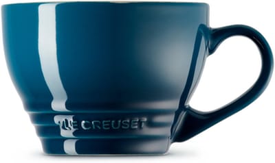 Le Creuset - Grote Cappuccino Mok Deep Teal 0,4l