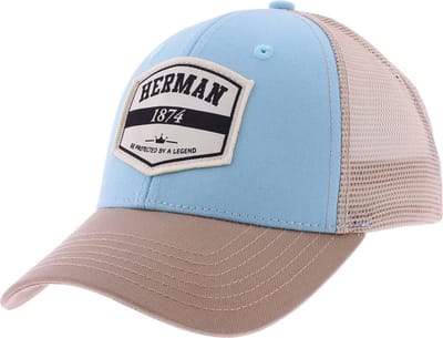 Herman Frontera trucker snapback ciel/beige