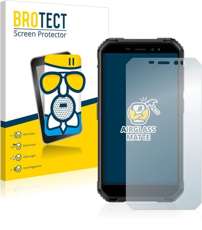 BROTECT - Screenprotector voor Ulefone Armor X6 Pro - Folie Beschermfolie Beschermglas matte