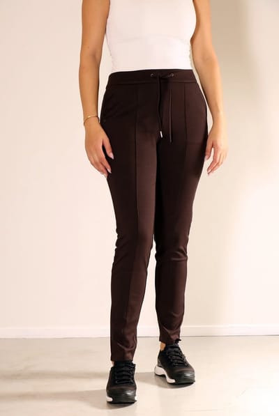 New Star dames chino broek - Dover - bruin - L30 - maat 30