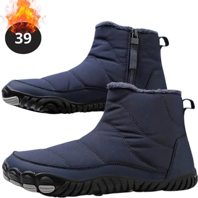 Nivard Snowboots - Sneeuwschoenen - Sneeuwboots - Heren - Wintersport - Ski - Skischoenen - Blauw - 39 - Antislip