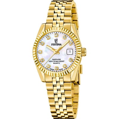 Festina Swiss Made F20089/1 Classic Steel Horloge