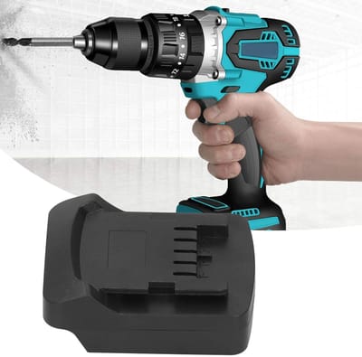 Dailygoods - Accuadapter - Glad oppervlak zonder bramen - Compact formaat - Integraalgietwerk - Geschikt voor Makita 18V BL - Lichtgewicht en handig
