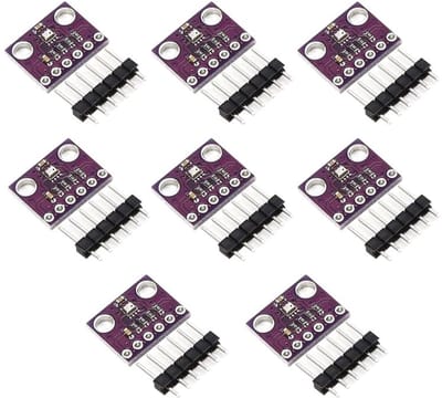 Dailygoody - Barometrische Druksensor Module - I2C Temperatuurmeting - 8 stuks - Luchtdrukmeting - Geschikt voor Arduino en Raspberry Pi - Nauwke