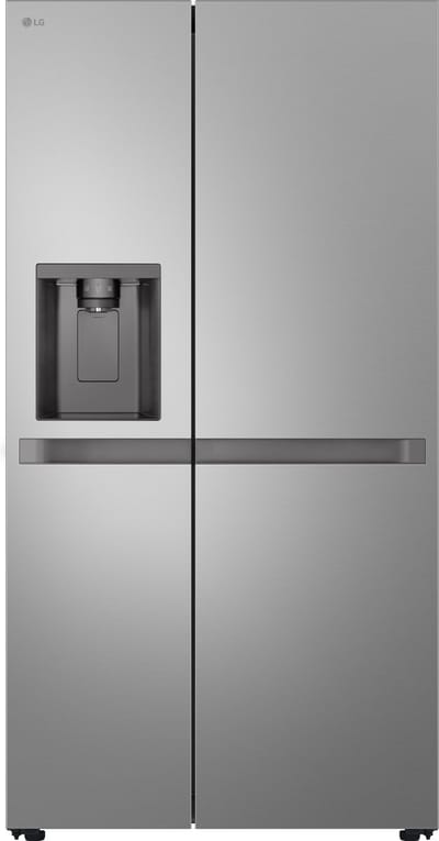 LG GSLC40PYPE Amerikaanse koelkast 638L met water- en ijsdispenser via vaste leiding - LinearCooling en Multi Air Flow voor langdurige versheid - SpacePlus icemaker, stille en zuinige Smart Inverter - beoordeeld met 9,7. Energieklasse E.
