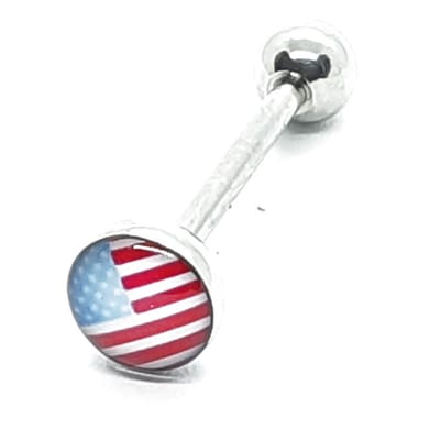 Tong Piercing - USA Vlag
